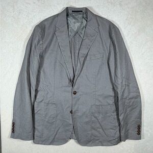 J. Crew Men’s Medium Hemp Blend Soft Gray Patch Pocket Blazer Sport Coat